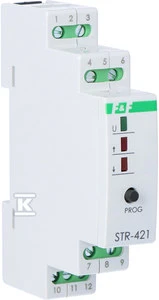F&F Roletų valdiklis 24V 50-60Hz IP20 baltas STR-421 24V