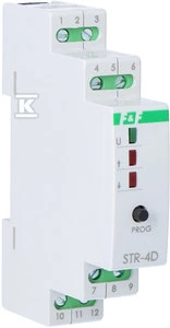 F&F Roletų valdiklis 12/24V nuolatinės srovės varikliams STR-4D