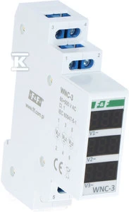 F&F Trifazės įtampos indikatorius WNC-3
