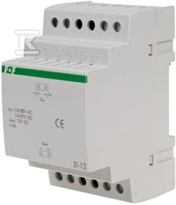 F&F Pulso stabilizatorius 12V DC 3A TIPO ZI-12 - ZI-12