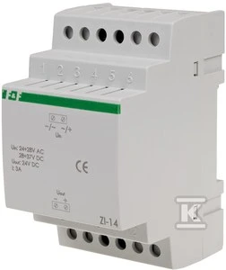 F&F ZI-14-STAB.IMP24VDC,24÷28VAC/DC,3A,TH35