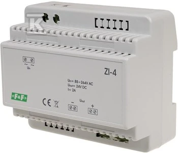 F&F Pulso maitinimo šaltinis 85-264VAC / 24VDC 50W 2A ZI-4