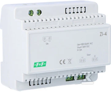 F&F Pulso maitinimo šaltinis 85-264VAC / 24VDC 50W 2A ZI-4