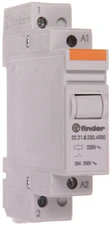 „Finder“ DIN bėgelio galios relė, 230 V AC ritė, 20 A perjungimo srovė, SPST
