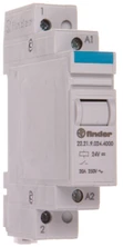 „Finder“ modulinė galios relė 1NO 20A 24V DC AgSnO2 kontaktas (22.21.9.024.4000)