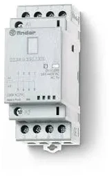 Finder Modulinis kontaktorius 4Z 25A 24V AC/DC, veikimo indikatorius + LED, 35mm 22.34.0.024.4320