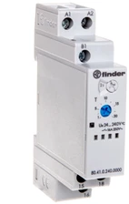 FINDER 80.41.0.240.0000 Vienfunkcinė laiko relė BE 1P 0,1s - 20h 24-240VAC/DC 80.41.0.240.0000