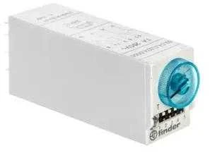 Finder laiko siųstuvas 4P 7A 24V AC / DC daugiafunkcinis AI, DI, SW, GI (85.04.0.024.0000)