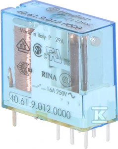 Finder PRZEKAŹNIK 1P 16A 12V DC