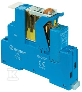 Finder PRZEKAŹNIK 1P 16A 24VDC ZAC ŚRUB DIN