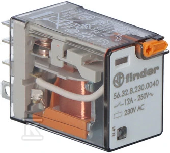 Finder PRZEKAŹNIK 2P 12A 230V AC