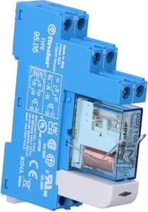 Finder PRZEKAŹNIK 2P 8A 24VDC ZAC ŚRUB DIN