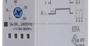Finder Vienos funkcijos laikmatis AI 1P 16A 0.1s - 20h 24-240VAC / DC (80.11.0.240,0000)