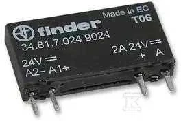 „Finder“ kietojo kūno relė 1F 1A 16–30 V DC (34.81.7.024.9024)