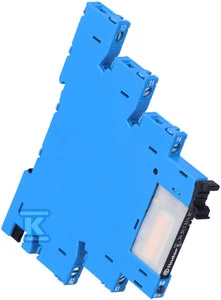 „Finder“ relės sujungimo modulis 1P 6A 24V DC 6,2 mm AgNi kontaktai (38.51.7.024.0050)