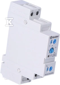 Finder Laiko siųstuvas 2Z 6A 12-240V AC / DC 250V viena funkcija SD trikampis 80.82.0.240,0000 - 80.82.040,0000