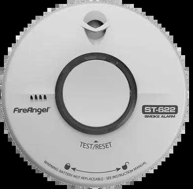 „Fireangel“ dūmų detektorius su 10 metų baterija. ST-622