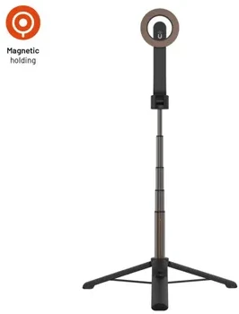 Fixed Fiksuotas | Asmenukių lazda su trikoju | MagSnap | Bluetooth | Juodas | 72 cm | Aliuminio lydinys, ABS, PC | 170 g