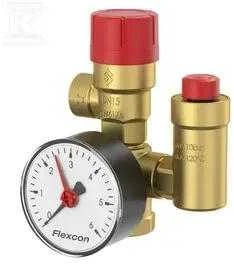 Flamco GRUPA BEZPIECZEŃSTWA 3/4", 2,5 BAR