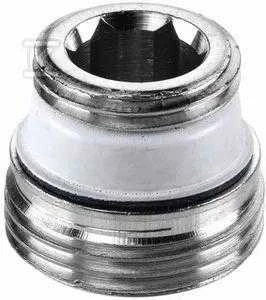 Chromuotas perėjimo nipelis 1/2x3/4 colio