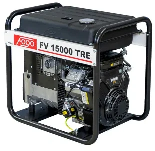 FOGO GENERATOR PRZENOŚNY FV 15000 TRE 11,6 kW 400V/230V, STAB.NAP, SILNIK BRIGGS benzininis
