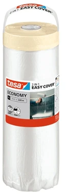 TESA APSAUGINĖ PLĖVELĖ DAŽYMUI SU JUOSTA 15m x 2,6m