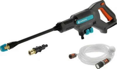 Gardena Vidutinio slėgio akumuliatorinė plovykla „AquaClean 24 / 18V P4A“ solo, 14800-55