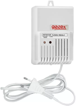 Gazex DK-22/E Anglies monoksido detektorius, 230V maitinimo šaltinis