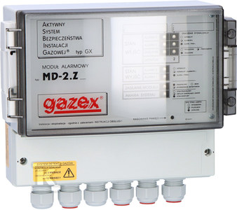 Gazex MD-2.Z signalizacijos modulis su jungtimis