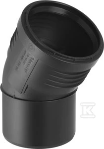 Geberit KOLANO SILENT-PP HT 75/30 SANIT.Juoda