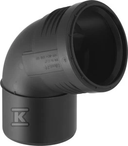 Geberit KOLAN.SILENT-PP HT 110/67.5 SANIT.Juoda