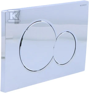 Geberit Sigma 01 tualeto nuleidimo plokštelė, skirta WC chromo blizgesiui (115.770.21.5)
