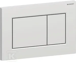 Aptel 115.660.JQ.1 / GEBERIT / SIGMA01 / PRIEKINIS UŽVEDIMO MYGTUKAS, MATINIS CHROME, LENGVAI VALOMAS, STAČIAKAMPIS /