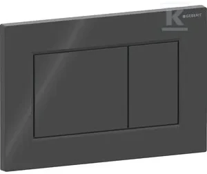 Aptel 115.660.DW.1 / GEBERIT / SIGMA01 / PRZYCISK URUCHAMIAJĄCY PRZEDNI JUODA PROSTOKĄTNY /