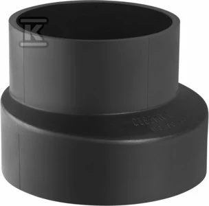 Geberit REDUC.PEHD 75X63 ASYMETR.CR.(CAN.HDPE)