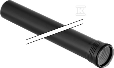Geberit RURA SILENT-PP HT 75X2000 1-KIEL.Juoda