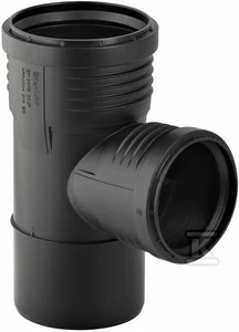 Geberit TRÓJ.SILENT-PP HT 40X40/87.5 SANI.CZARN