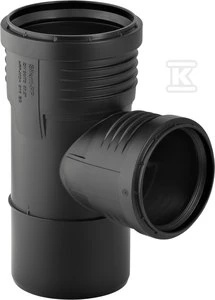 Geberit Vamzdžio atšaka PP tylus 75 mm-87,5 gr