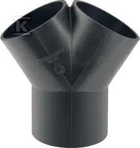 Geberit TR.PEHD 75X63/60 SKOŚ.SYMET.(ONLY.HDPE)