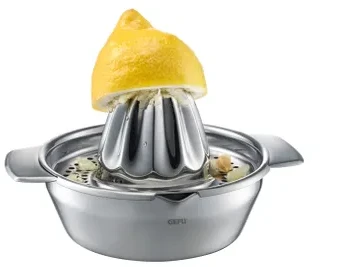 GEFU LEMON citrusinių vaisių sulčiaspaudė Nerūdijančiojo plieno
