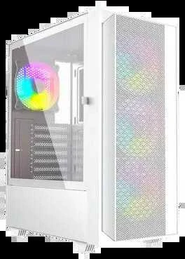 GEMBIRD kompiuterio dėklas Fornax 4000 ATX - ARGB apšvietimas baltas