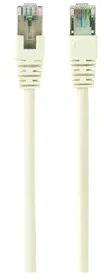 GEMBIRD patchcord RJ45 kat 6 FTP 0.5m balta