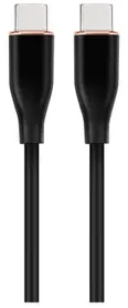 Kabelis Gembird Premium silicio 8 kontaktų kištukas - USB Type-C kištukas 1.5m juodas
