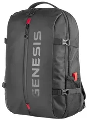 Genesis | Nešiojamas kompiuteris Backpack | Pallad 410 | Backpack | Shoulder strap | Juodas