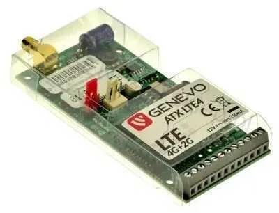 Genevo ATX LTE4 kompaktiškas LTE komunikatorius su ContactID µ imtuvu