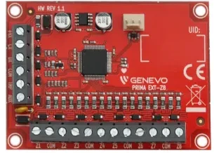 „Genevo EXT-Z8“ įvesties išplėtimo modulis PRiMA 16/64 valdymo pultui