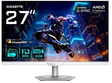 Monitorius Gigabyte | M27UP ICE | 27" | SS IPS | UHD | 160 Hz | 1 ms | 3840 x 2160 pikselių | 350 cd/m² | HDMI jungčių kiekis: 2