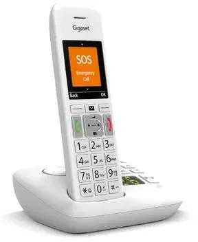 GIS Gigaset E390A DECT telefonas Skambintojo ID Balta