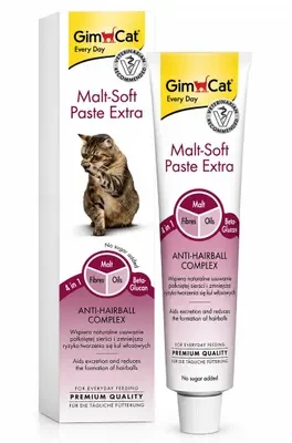 Gimcat GIMPET MALT SOFT EXTRA PROF. pasta katėms 100g