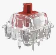 Klaviatūra Glorious Fox Heavy Switches, mechaniniai, 5-Pin, linear, MX-Stem, 55g – sutepti lubrikantu, 110 vnt